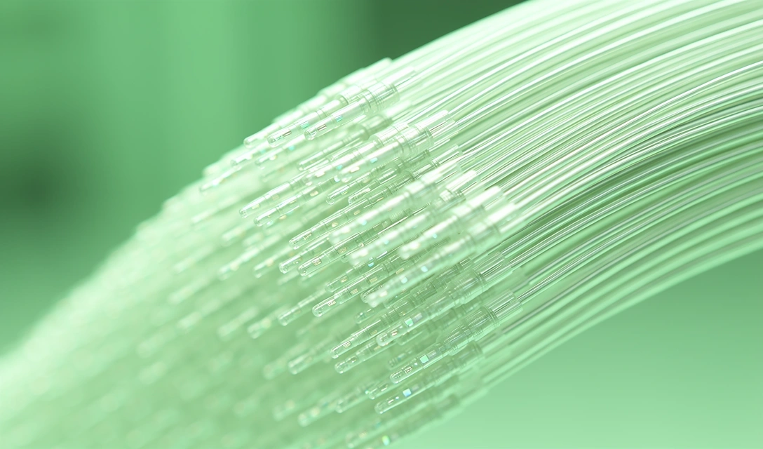 Fibra óptica y velocidad de datos